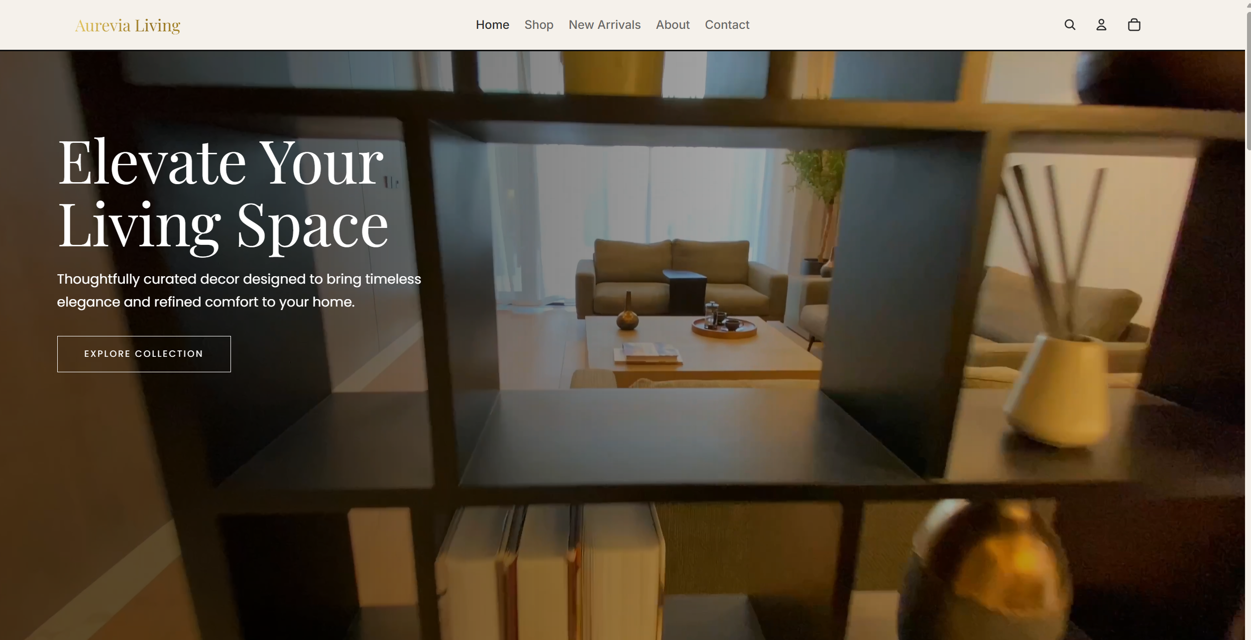 Aurevia Living Shopify Theme